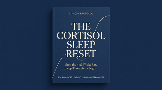 The Cortisol Sleep Reset — Stop the 4 AM Wake-Up in 14 Days